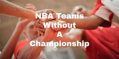 How many NBA teams are without a championship?