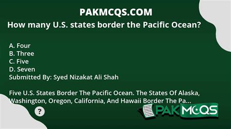 How many U.S. states border the Pacific Ocean? - Quora