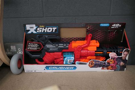 How many X-Shot Nerf guns are there? Playful Teddy