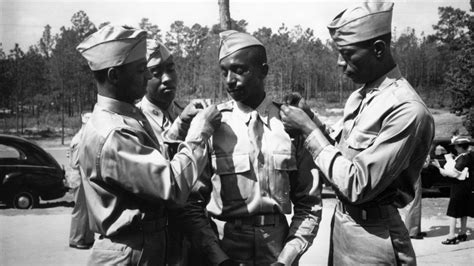 In 1940, Secretary of War, Harry Stimson approved a plan to train an all-black 99th Fighter Squadron and construct an airbase in Tuskegee, Ala. By 1946, 992 pilots were trained and had flown ...