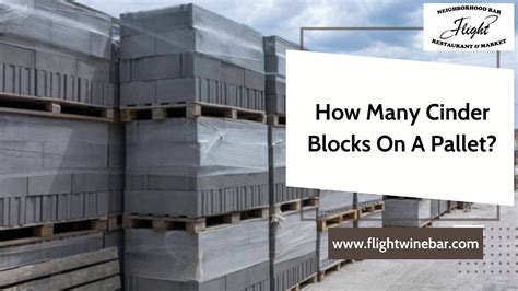 How many blocks in a pallet. Photo about Pallets of breeze blocks at a construction site from a builders merchant known as cinder blocks in the us or Concrete masonry units. 