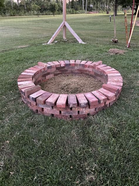 How many bricks to make a fire pit.  No more guessing, no more wasted trips...