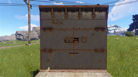 C4, useful for breaking into bases. C4 is expensive but reliable. Needs to be crafted at a Workbench Level 3 Building Grade Number of C4 twig 1 (not recommended) Wood 1 Stone 2 Metal 4 Armored 8 Door Type Number of C4 Wooden Door 1(Not Recommended) Sheet Metal Door 1 Garage Door 2 Armored Door 2 . 