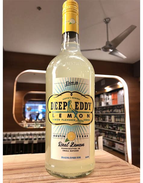 Deep Eddy Lemon Vodka is not shy about sharing information 