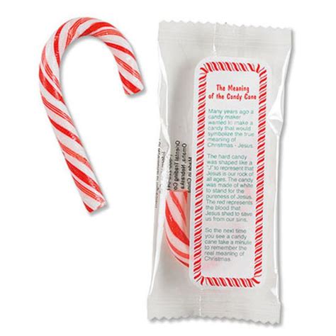 How many carbs are in candy canes. As with all of our candies, Spangler Candy Christmas Candy Canes are made with uncompromising quality; gluten-free, allergen-free, and OU kosher certified. Each of our red & white peppermint candy canes is individually wrapped in clear wrapping and are .44 ounces and 5.375 inches tall. Nutritional Label. 