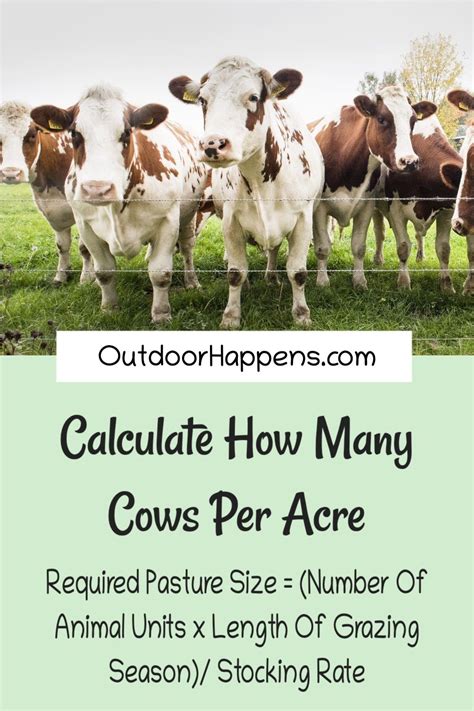 How many cows can you have per acre in Idaho?