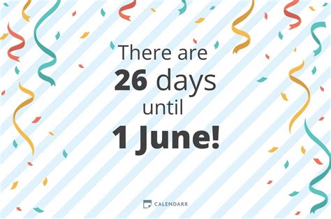 How many days until june 1. There are 26 days until 20th June 2024. to go. All times are shown in timezone. How many days until 20th June 2024? Find out the date, how long in days until and count down to till 20th June 2024 with a countdown clock. 