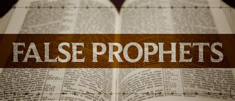 How many false prophets are mentioned in the Bible?