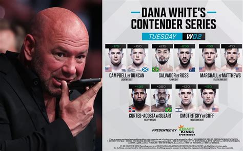 How many fighters won UFC contracts in second week of Dana White s Contender Series DWCS 