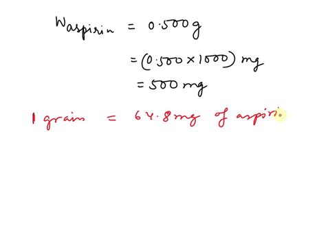 How many grains in 500 mg? - Answers