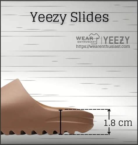 Check The Interior. This is a method that’s generally a dead giveaway, as the originals will have the Yeezy brand name printed on the inside of the slides. When it comes to the fakes, they are less likely to have that printed on the inside and will likely only display “Made In China.”. Even if the fakes did have Yeezy printed on the .... 