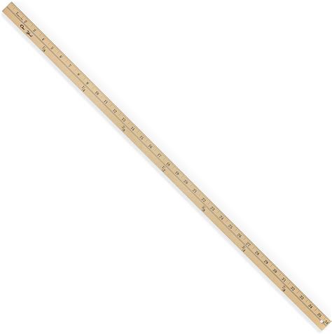 How many inches in a yard stick Math Notes