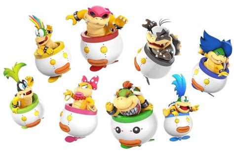 How many Koopalings are there? How many games has Boom-Boom appeared in, counting this one? What game did Bowser Jr. debut in? Does Bowser Jr. appear in every NSMB game? Up Next: Mario.. 