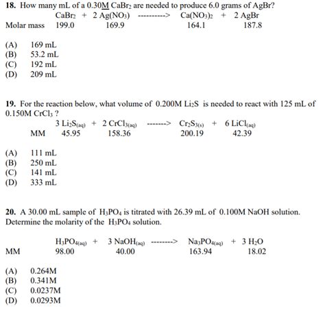 How many liters of a 0.30M solution are needed to give 2.7 moles …