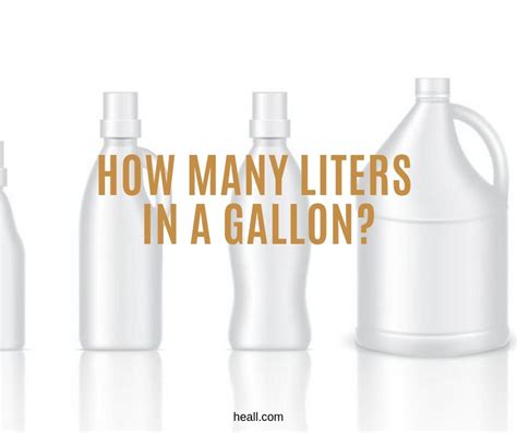 How many litter in one gallon? - Answers