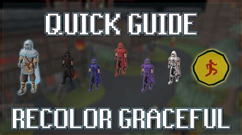 How Many Marks of Grace for a Full Set? The set costs 260 Marks of grace, and it is best to purchase in the following order: Gloves; Hood; Boots; Cape; Top; Legs; If starting with the rooftop courses from level 1, players can attain the set around level 55 Agility. Where to Buy Graceful Outfit OSRS? Trading Marks of Grace can be done in .... 