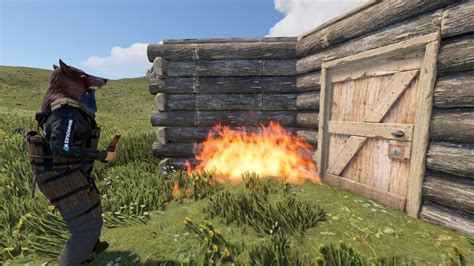 How many molotovs for wood wall rust. So far I've found the effective number of molotovs to be this: 2 per wooden door 1 per wooden double door 4 per wooden wall, foundation, or roof. It becomes a bit skewed when working against raised foundations though Edit:grammar 