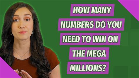 How many numbers do you need to win wild money. Powerball's first five numbers range from 1 to 69, while MegaMillions's range from 1 to 70. The fact that the Powerball number goes from 1 to 26 but MegaMillions's equivalent (the Megaball) goes ... 