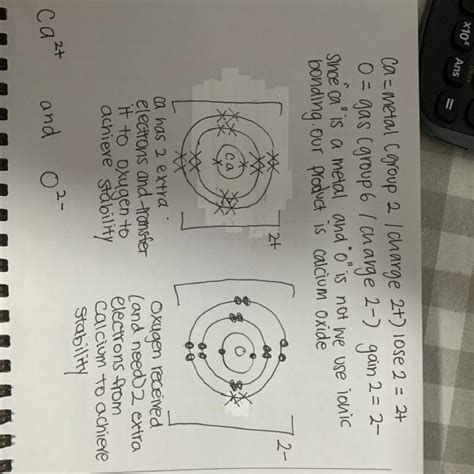 How many oxygen atoms are present in calcium oxide - Brainly.in