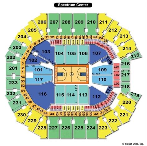 How many seats are in the spectrum center. The number of seats varies from row to row and section to section, however the average number of seats in a row in Chase Center is 15. The lowest number of seats in a row is 1 and that is in Row A2, Section 8. The highest number of seats in a row is 168 and that is in Row AA, Section VIP. 
