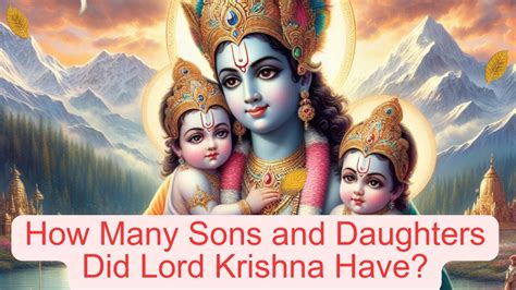 How many sons did Lord Krishna have? - calendar-uk.co.uk