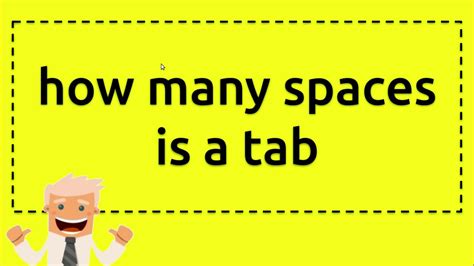 How many spaces for tab character(\t) - C++ - YouTube