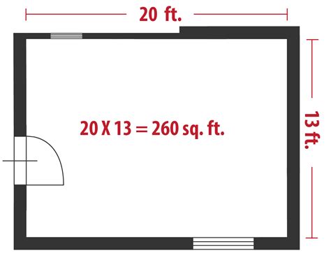 How many square feet in 16x20. Summary. How many square feet for a 19 feet wide by 20 feet long room? Square footage is calculated by multiplying width by length. So if a room is 19 foot wide by 20 foot long, 19 x 20 = 380 square feet. Square footage calculators can be used for tiles, carpet flooring, paint, a room, house square footage or general area calculations. 
