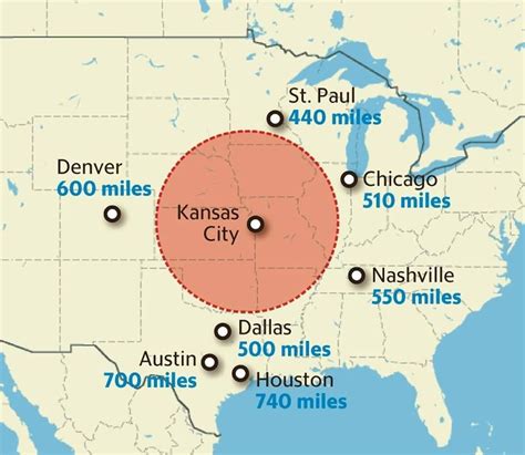 Kansas Land Area (Square Miles) Geographic Center: In Barton County, 15 mi. NE of Great Bend Longitude: 98° 41.9'W Latitude: 38° 29.9'N: Total Area: 82,276.84 sq. mi.. 