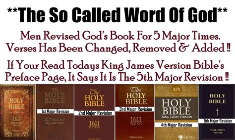 How many times has the bible been rewritten. By the 18th century the King James Version had supplanted the Great Bible and the Geneva Bible in popularity and use. Even before the 20th century it was regarded as a … 
