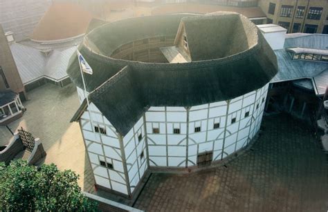 How many times has the globe Theatre been rebuilt?