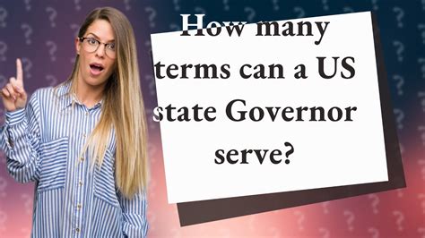 How many total terms can a Governor serve in the US?