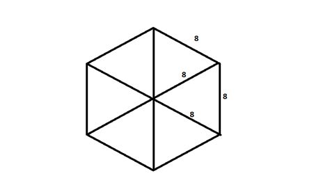 How many triangles are formed in a hexagon Math Learning