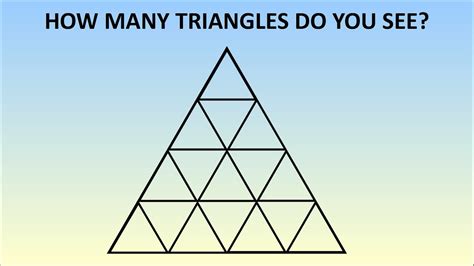 How many triangles do you see. Things To Know About How many triangles do you see. 