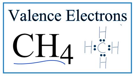 How many valence electrons does methane have? - Answers