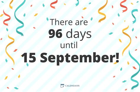  81 weeks and 2 days until Thursday 18th September 2025. Grab the javascript/html snippet below and paste on your html page:-. How many weeks or how long to go until 18th September 2025 - as of 28th February 2024, there are 81 weeks to go. . 