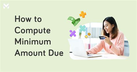 How minimum amount due is calculated