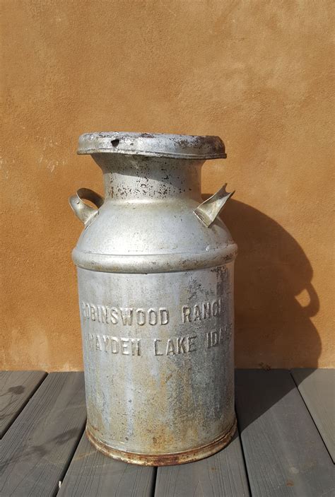 French antique milk can metal, Vintage milk churn, French country kitchen. (275) AU$278.09. AU$327.16 (15% off) Soviet watering can. metal milk Can. Vintage milk can. Aluminum can. USSR 80's. antique milk can. gift idea,christmas gift,goldfish.. 