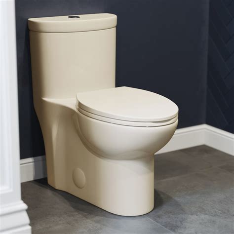 Edgemere White Elongated Chair Height 2-piece WaterSense Toilet 10-in Rough-In 1.28-GPF. Model # 204AB104.020. Find My Store. for pricing and availability. 13. Bowl Height: Chair Height. Bowl Shape: Elongated. Multiple Options Available. Color: White..