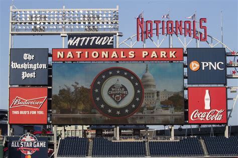 How much could a new scoreboard at Nats Park cost DC taxpayers?