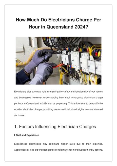 How much do electricians charge per hour. The average salary for a electrician is $32.53 per hour in Vermont and $9,438 overtime per year. 74 salaries reported, updated at February 27, 2024. Is this useful? ... 60% of Electricians in the United States think their salaries are enough for the cost of living in their area. Is this useful? Maybe. How much do similar professions get paid in ... 