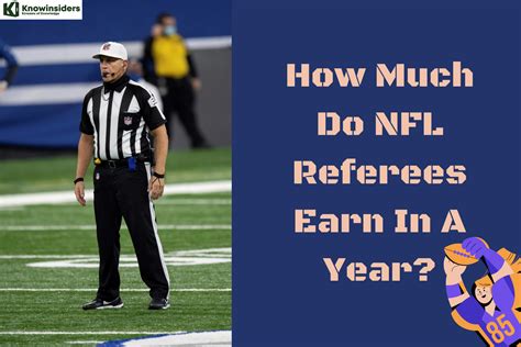 How much do nfl referees make. From these figures, it can be estimated that referees at the professional football level make between $40,000-$300,000 a year. In the MLB, its referees, called "umpires," are paid between $150,000-$450,000 a year, according to the MLB's website. These figures can be altered depending on an individual's years of experience. 