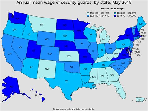 How much do security guards get paid per hour.  MUCH definition: great...