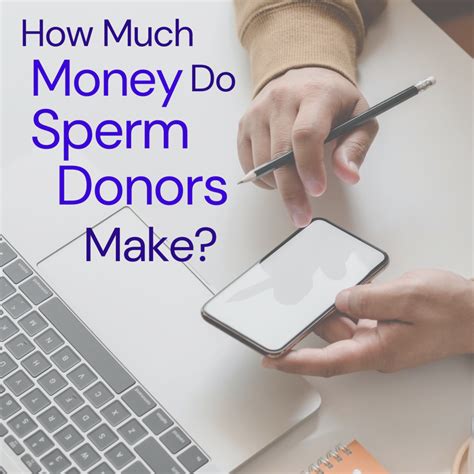 How much do you get paid sperm donation. How much you get paid for donating sperm depends on a number of factors, including the sperm bank, the country you live in, and the amount of sperm you donate. In the United States, sperm banks typically pay $50-100 per donation. The average sperm donation will yield between $60-120 worth of sperm. 