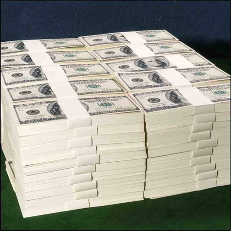 One billion $1 bills would weigh around 10 tons. If you wan