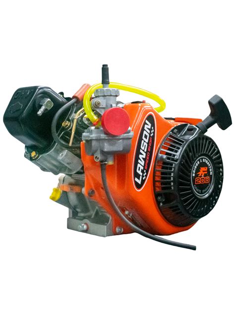 How much does a LO206 engine weigh