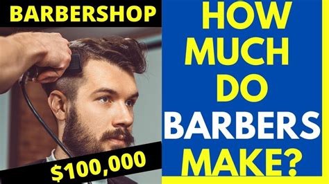 How much does a barber earn daily