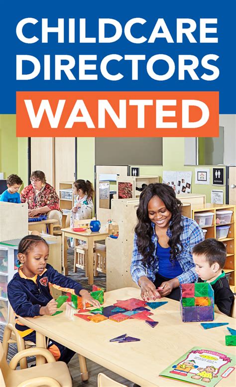 As you work your way up from an entry-level position to a child care director, your state will most likely require one or more of the following: an associate's degree in early childhood education, a bachelor's degree specializing in elementary education or 60 credit hours towards such a degree, 4,000 hours experience in a licensed child care .... 