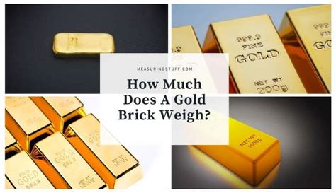 How much does a gold brick cost. Oct 19, 2022 · A brick of gold typically costs around $12,000. As a result, anyone in the United States with gold holdings would earn as much as $222 per ounce, or as much as $16.6 million on a total basis. As a result, the wealth of an American citizen increases by between $222 and $3,322 per ounce, while the value of gold in the United States increases by ... 