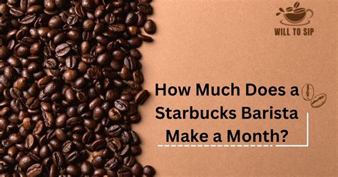 How much does a starbucks barista make a month. Things To Know About How much does a starbucks barista make a month. 