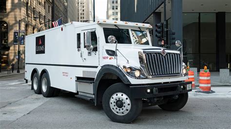 Armored Truck: Dimensions: Varies by Model: Weight: Varies by Model: Capacity: Varies by Model: Security Features: Reinforced body, bullet-resistant windows, alarm systems, GPS tracking: Crew Size: Varies, typically 2-3 personnel: Operational Regulations: Governed by Federal and State transportation laws: Routes: Determined based on high-risk .... 